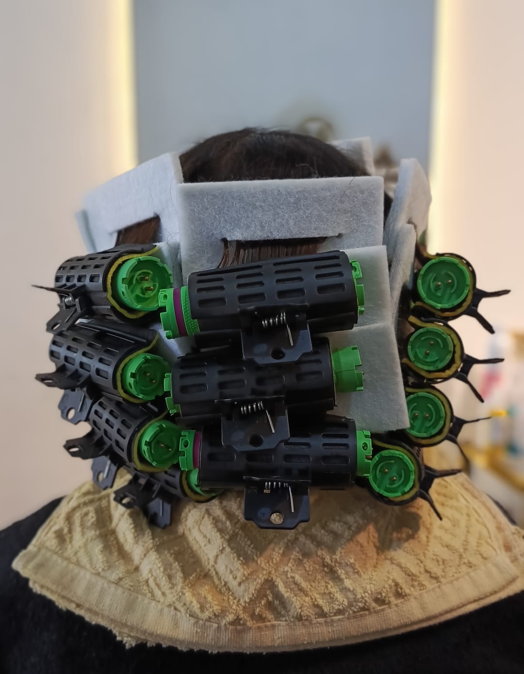 Hair Perming Setup